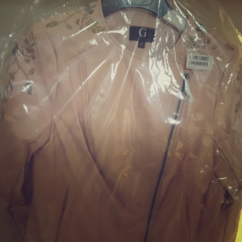Giuliana Rancic moto jacket